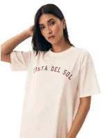 Dámská noční košilka cream model 20916003 - Henderson Dámská noční košilka cream model 20916003 - Henderson