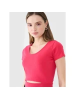 Dámské hladké tričko model 21436852 - 4F Dámské hladké tričko model 21436852 - 4F