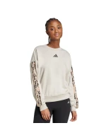 Dámská mikina Animal Print 3Stripes French Terry Sweatshirt cream model 21720669 - ADIDAS