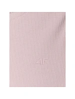 Dámske úzke rebrované tričko 4F 4FRSS26TTSHF3629-56S dámske