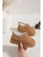 Śniegowce Dziecięce Z Haftem Camel Prina