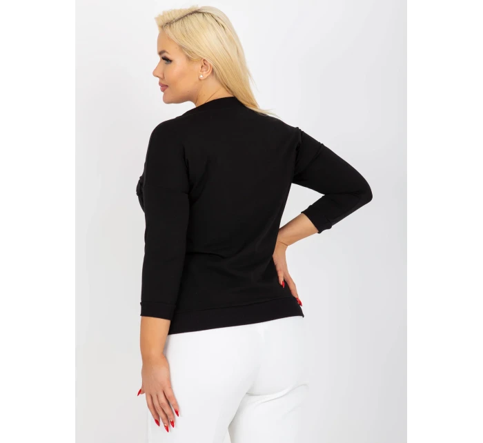 Bluzka RV BZ model 20834472 ciemny khaki - FPrice Bluzka RV BZ model 20834472 ciemny khaki - FPrice