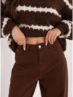 Spodnie jeans SP  brązowy model 21776360 - FPrice