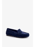 Dámske semišové mokasíny Navy Blue Ranica Dámske semišové mokasíny Navy Blue Ranica