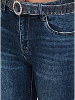 Dámské úzké push up džíny modré Dstreet model 21992917 - FashionStreet