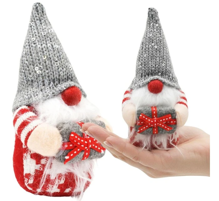 SKRZAT GNOM DEKORACYJNY model 21833231 SZARY BOY