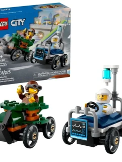 LEGO CITY 60459 Lietadlo verzus nemocničné lôžko