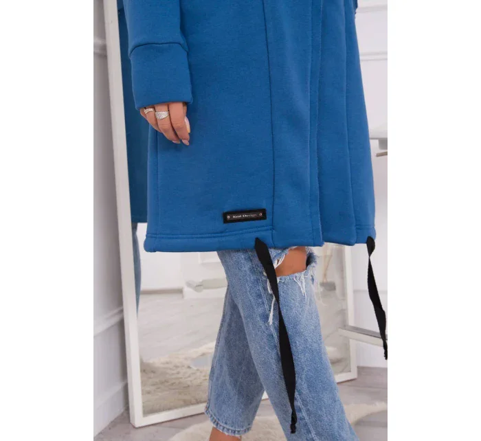 Zateplená džínová bunda s kapucí Zateplená džínová bunda s kapucí