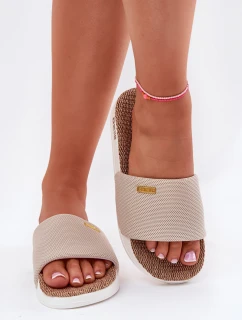 Dámské Pantofle Big Star model 21695377 Béžové - Big Star Shoes