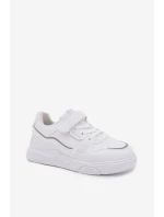 Dětské tenisky na suchý zip Big Star model 21706408 Bílé - Big Star Shoes