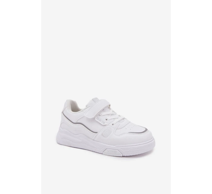 Dětské tenisky na suchý zip Big Star model 21706408 Bílé - Big Star Shoes