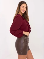 IT SN šortky FL8701.97 hnědé IT SN šortky FL8701.97 hnědé