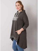 Dámská mikina RV BL model 17508454 tmavá khaki - FPrice Dámská mikina RV BL model 17508454 tmavá khaki - FPrice