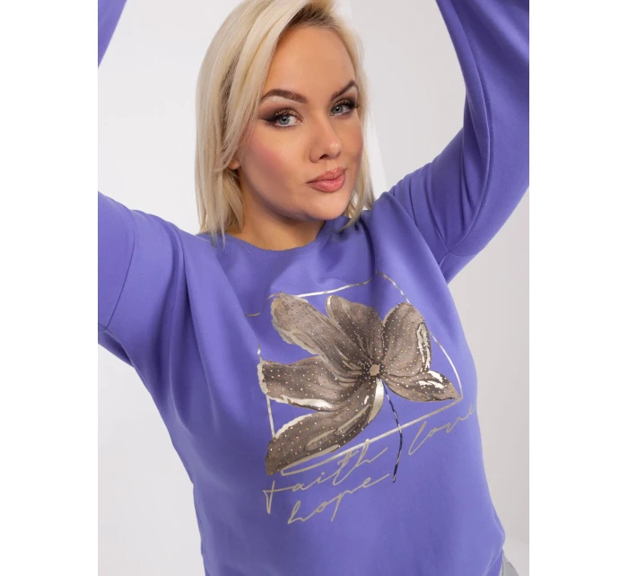 Bluzka RV BZ model 19143313 fioletowy - FPrice