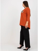 Halenka VI BZ model 17913759 tmavě oranžová - FPrice Halenka VI BZ model 17913759 tmavě oranžová - FPrice