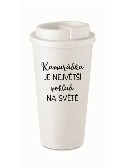 JE NA bílý termohrnek 475 ml model 21859176 - Giftela JE NA bílý termohrnek 475 ml model 21859176 - Giftela