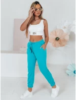 Dámske tyrkysové tepláky MADMAX FashionStreet UY1499