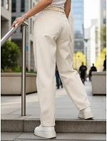 Jeansy damskie stan beżowe model 22092250 - FashionStreet Jeansy damskie stan beżowe model 22092250 - FashionStreet