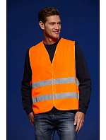 JN Bezpečnostní vesta pro 02.0 fluorescent orange model 22490944 - Daiber JN Bezpečnostní vesta pro 02.0 fluorescent orange model 22490944 - Daiber