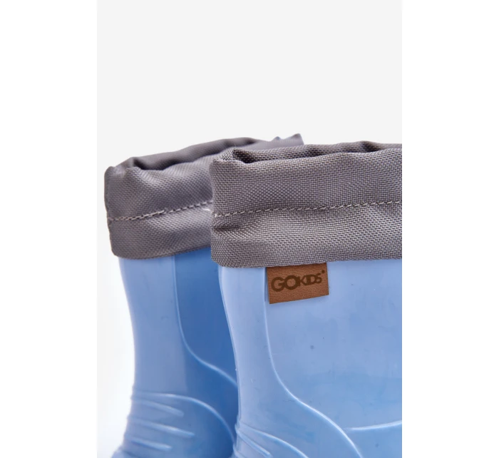 Kalosze Dziecięce KIMMY Niebieskie GoKids 951 Kalosze Dziecięce KIMMY Niebieskie GoKids 951