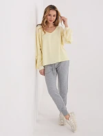 Blúzka IT BZ 6465 1.65 svetlo žltá
