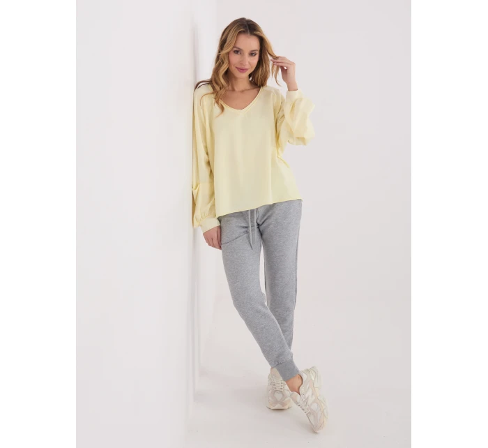 Blúzka IT BZ 6465 1.65 svetlo žltá
