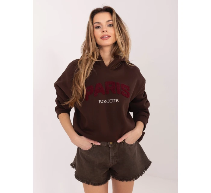 Blúzka RV BL A1041.48 tmavohnedá