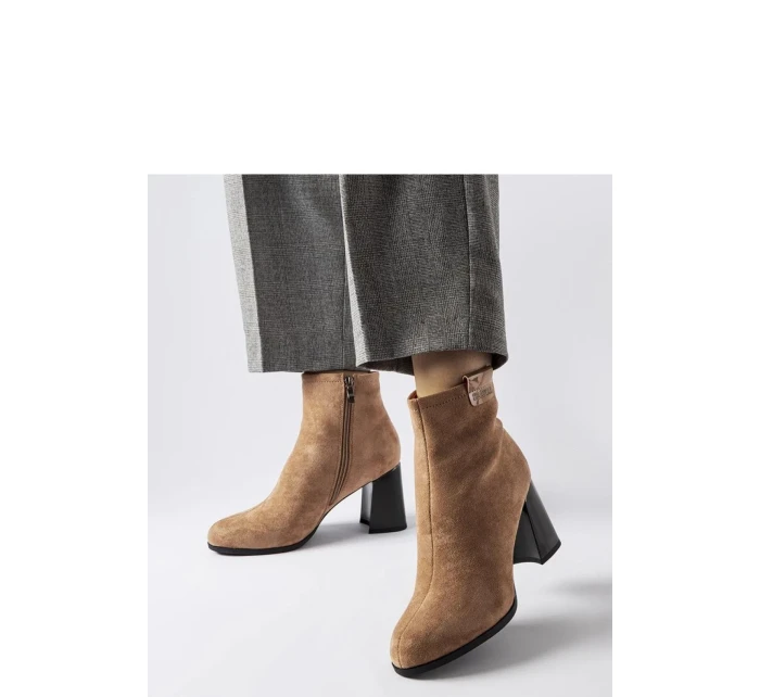 Topánky na podpätku model 205851 Solea