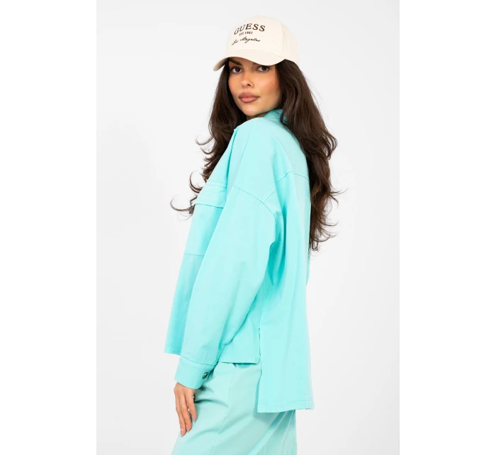 Košeľa s dlhým rukávom model 224199 Taliansko Moda