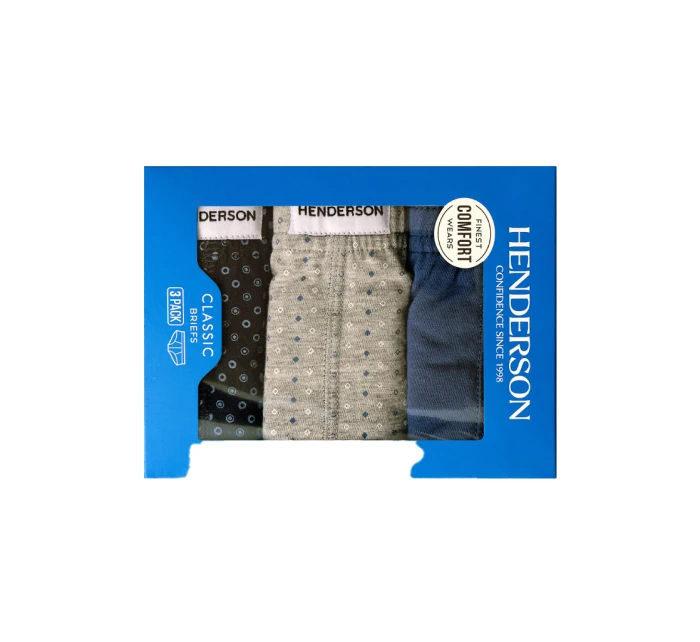 Pánské slipy model 21205699 3PACK - Henderson