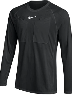Pánské tričko Nike Dri-FIT Referee III s dlouhým rukávem, černé, HV8326 010, velikost XL