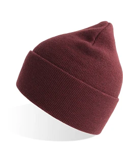 Pure Pletená čepice burgundy melange model 22479342 - Atlantis Headwear