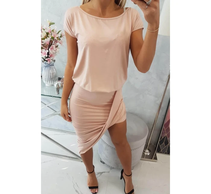 Sukienka ciemny róż model 18744333 - K-Fashion Sukienka ciemny róż model 18744333 - K-Fashion