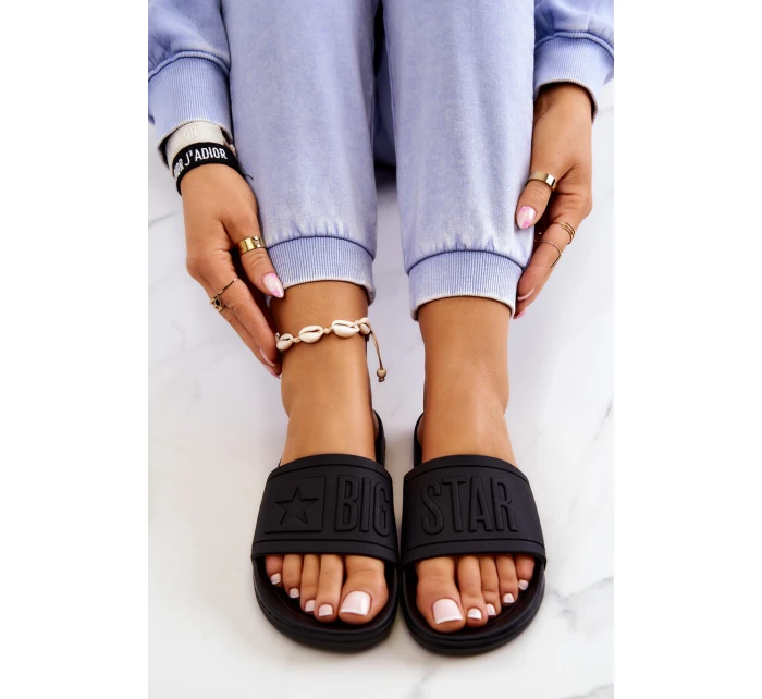 Dámské Nazouváky Big Star Černé model 21512124 - Big Star Shoes Dámské Nazouváky Big Star Černé model 21512124 - Big Star Shoes