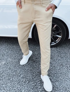 Pánské béžové kalhoty Dstreet model 21977476 - FashionStreet