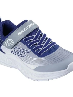 Skechers Microspec Advance 403926L-NVLG Navy/Light Gray Kids