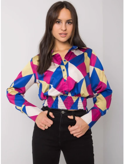 Blúzka DHJ BZ 15251.82 tmavo modrá