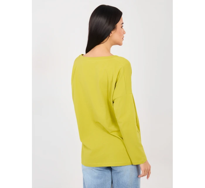 Blúzka RV BZ A1092.47 limetkovo zelená