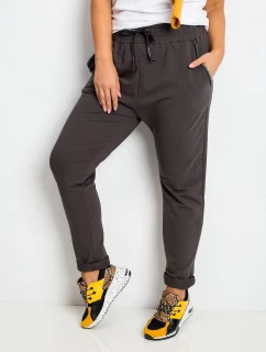 Tepláky RV DR 4765.52 dark khaki