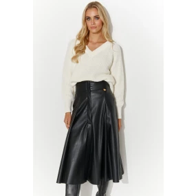 Sukňa model 184812 Makadamia Sukňa model 184812 Makadamia