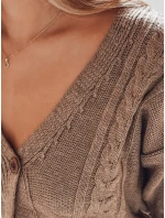 dámský svetr čokoládová Dstreet model 21967036 - FashionStreet