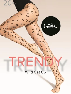 Punčocháče Trendy Wild Cat model 21379353 20 den 24 - Gatta