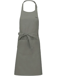 K 885 Zástěra s laclem model 22511022 light grey - Kariban