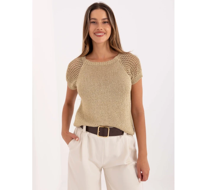 Bluzka MI BZ model 21217616 złoty - FPrice