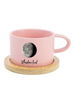 Personalizovaný keramický hrnček „MAKRONKA“ s fázou mesiaca