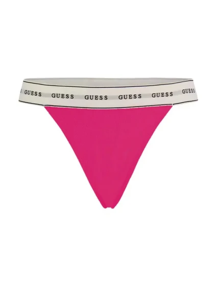 Dámske tangá O2BE04KBBU1 EXR malinové - Guess