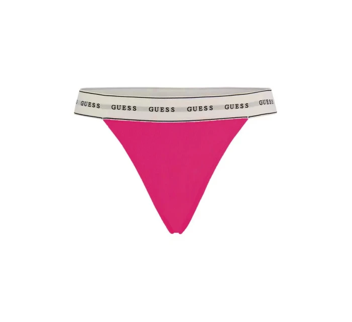 Dámske tangá O2BE04KBBU1 EXR malinové - Guess
