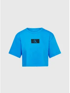 Dámsky top QS6946E CC4 modré - Calvin Klein