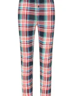 Pánske pyžamové nohavice 500756H 378 červeno-modrá kocka - Jockey