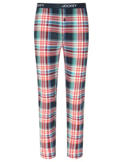 Pánske pyžamové nohavice 500756H 378 červeno-modrá kocka - Jockey Pánske pyžamové nohavice 500756H 378 červeno-modrá kocka - Jockey